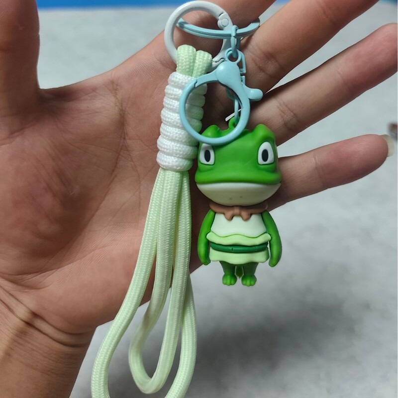 新品浪浪山小妖怪钥匙扣猩猩怪蛤蟆精公仔生日礼物包挂汽车钥匙扣|undefined
