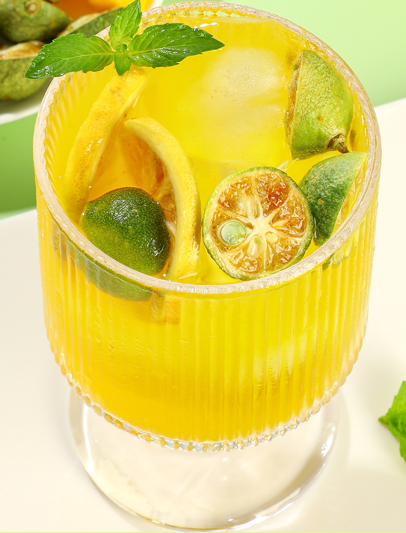 Freeze Dried Green Kumquat Lemon Passion Fruit Tea 60g Sugar Free Fruit Tea for Summer Brewing specifications