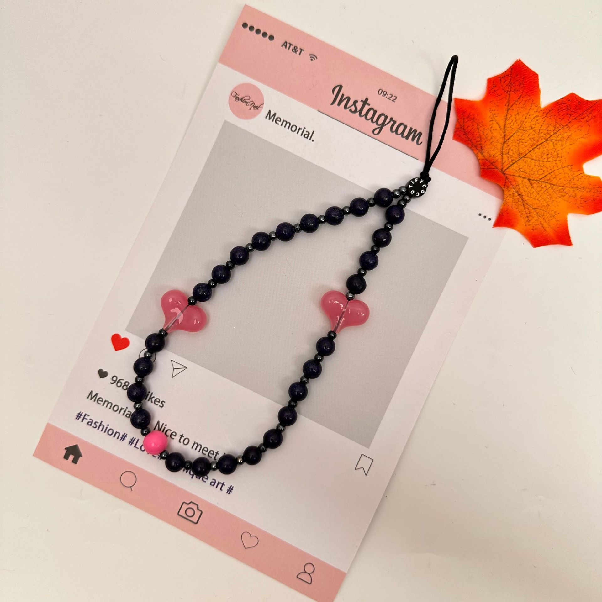 Moda simple amor serie de nubes de cadena de teléfono móvil bolso de cadena de teléfono móvil bolso de llavero colgante corto nicho diseño