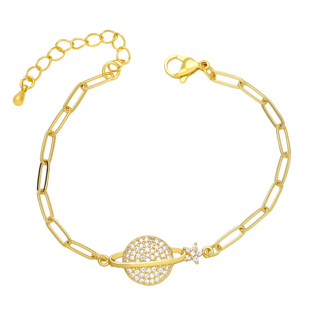 Fashion planet female new copper bracelet jewelry