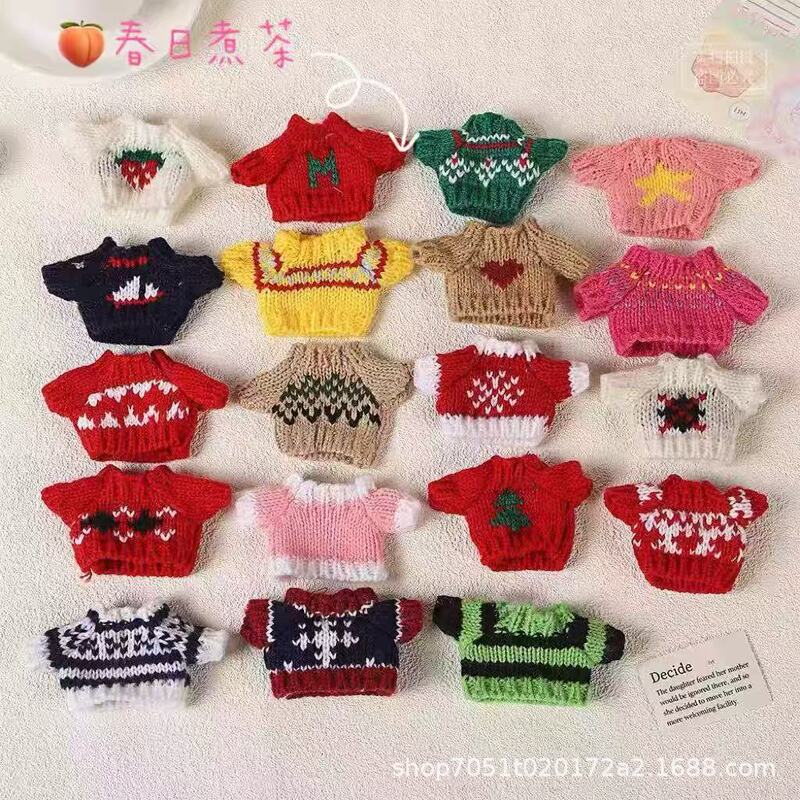 10cm Baby Clothes 14cm Leader Dog West Highland Labobob Ob11 Replacement Sweater Doll Doll Small Clothes Accessories