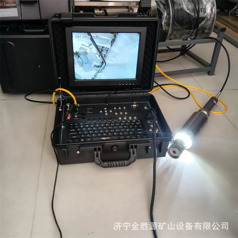 矿用井下电视 广角高清探头水下成像仪 地质勘探清晰高频成像系统