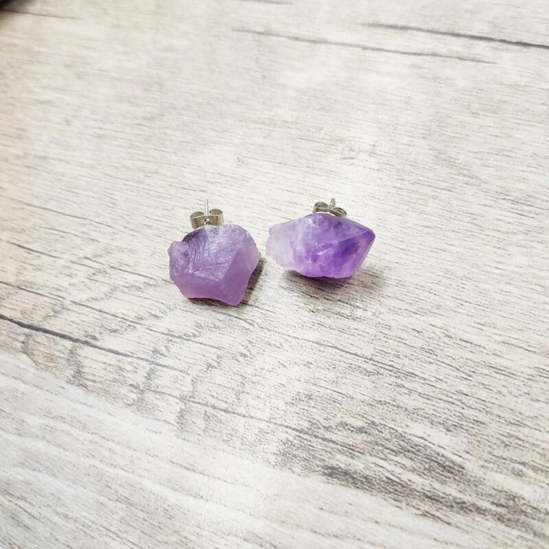 Fashion Geometric Crystal Handmade Ear Studs 1 Pair