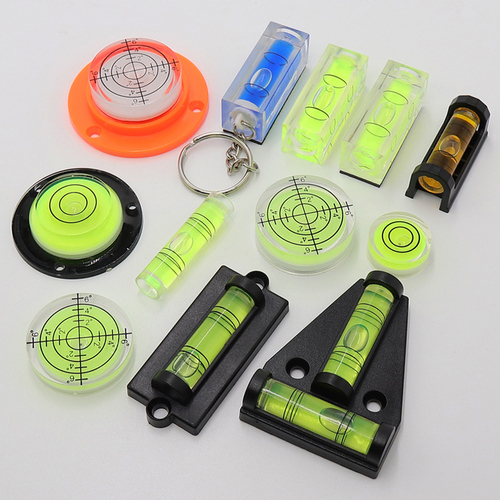 Universal level bubble level round small level beads with magnetic level high precision mini level bubble balance ruler
