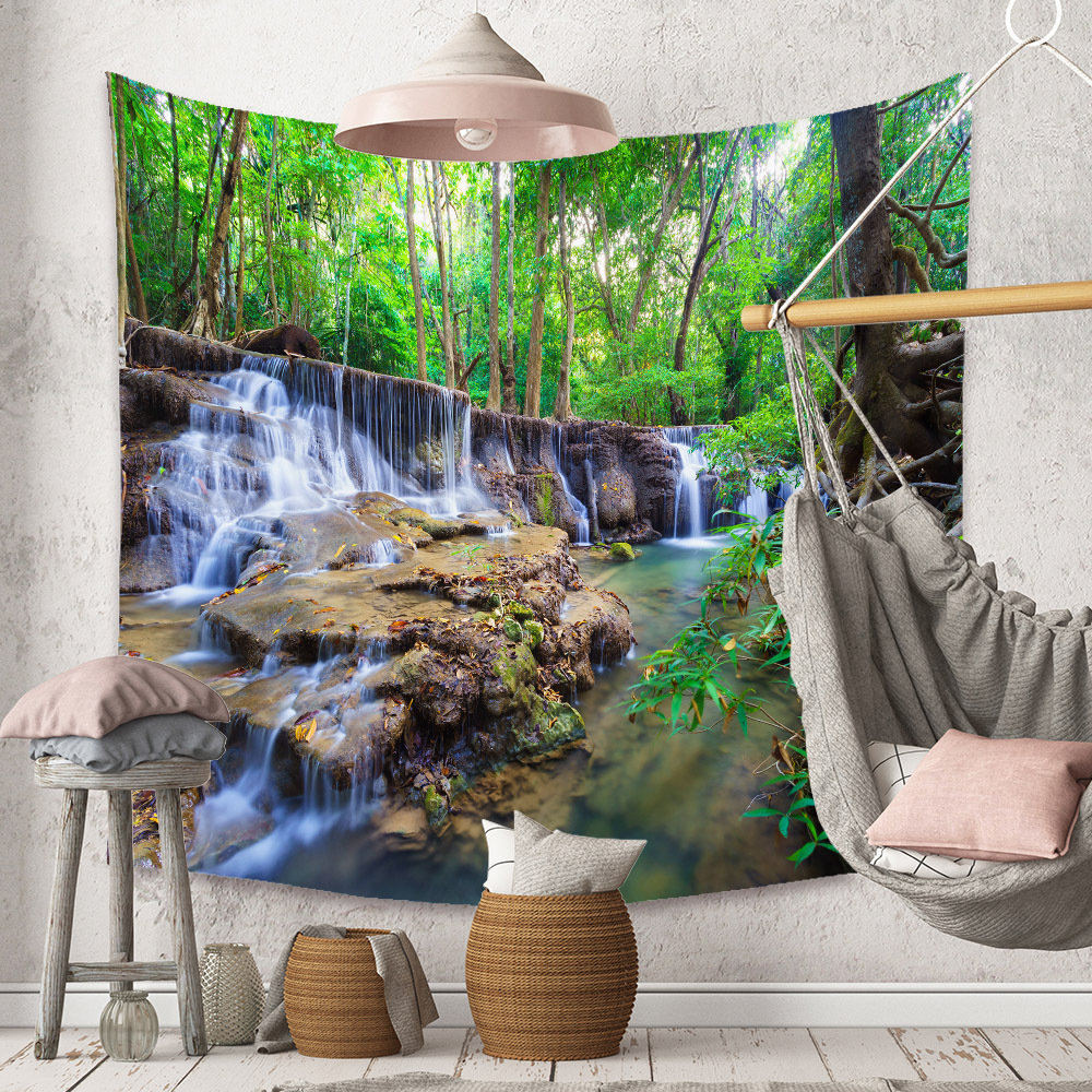 Fashion Landscape Wall Decoration Cloth Tapestry Wholesale Nihaojewelry display picture 46