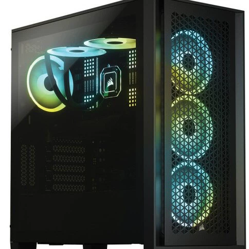 Корпус ATX Mid-Tower с боковым стеклом USCORSAIR 4000D Airflow