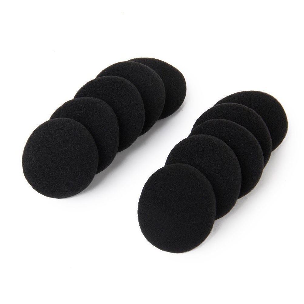 18 35 45 50 55 60 65 75mm redondo auriculares universales cubierta de esponja de algodón doble