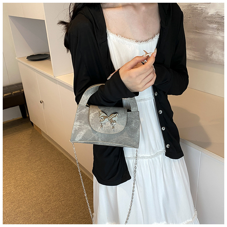 Borsa a mano Wind Niche per donna 2024 nuova elegante piccola borsa a tracolla a catena versatile quadrata_voghion.com