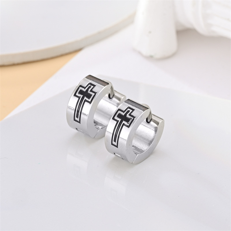 4g Weight 304 Stainless Steel Ear Needle Material Zircon Inlay Material Earrings Classification 1 Pair Quantity Daily Occasion 304 Stainless Steel Material Geometric Pattern All Seasons Season Unisex Gender Plating, Inlay Design Simple Style Style 1 Pair Simple Style Geometric Plating Inlay 304 Stainless Steel Zircon Earrings 5