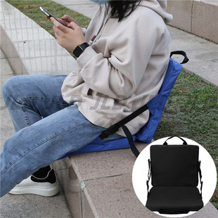 Cross-Border Outdoor Thickened Anti-Dirty Cushion Camping Portable Concert Cushion with Backrest Moisture-Proof Sports Stair Cushion