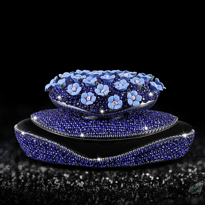 Car Perfume, Car Interior Accessories, Aromatherapy Car Decoration Supplies, Long-Lasting Light Fragrance, High-End Fragrance Ornaments (Car Perfume Aromatherapy) - blue