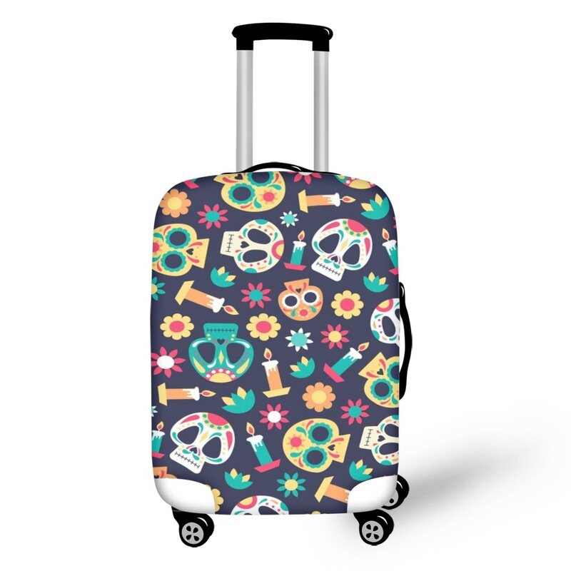 International Station Creative Skull Cartoon Suitcase Set Daily Out luggage case Set to Design a generation of hair International Station Creative Skull Cartoon Suitcase Set Daily Out luggage case Set to Design a generation of hair