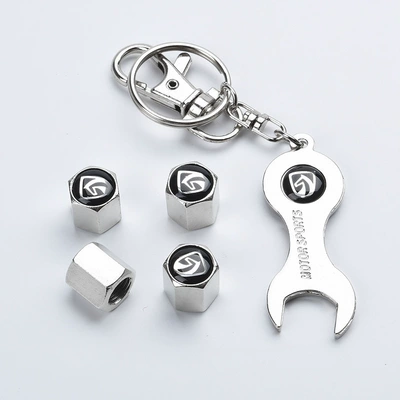 core valve cap modification, Other Automotive Exterior Supplies - baojun-silver-wrench-pack-of-4