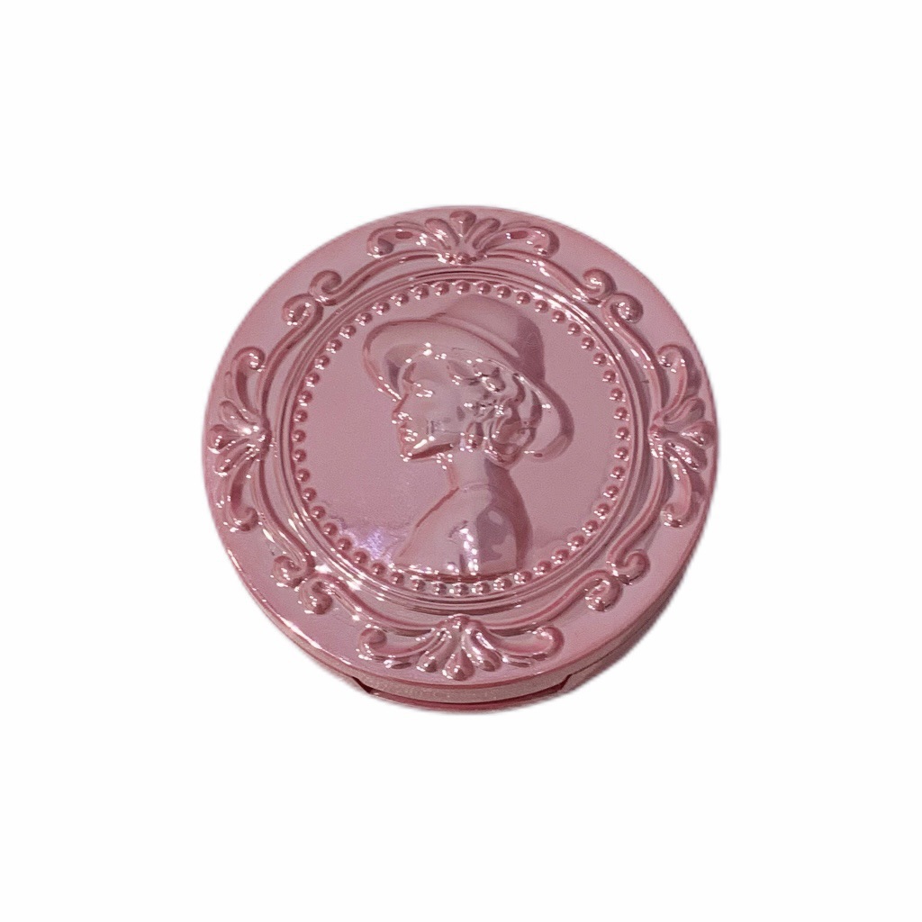 Gege bear estereoscopic relieve niebla color blush natural suave y fino maquillaje bajo saturación blush