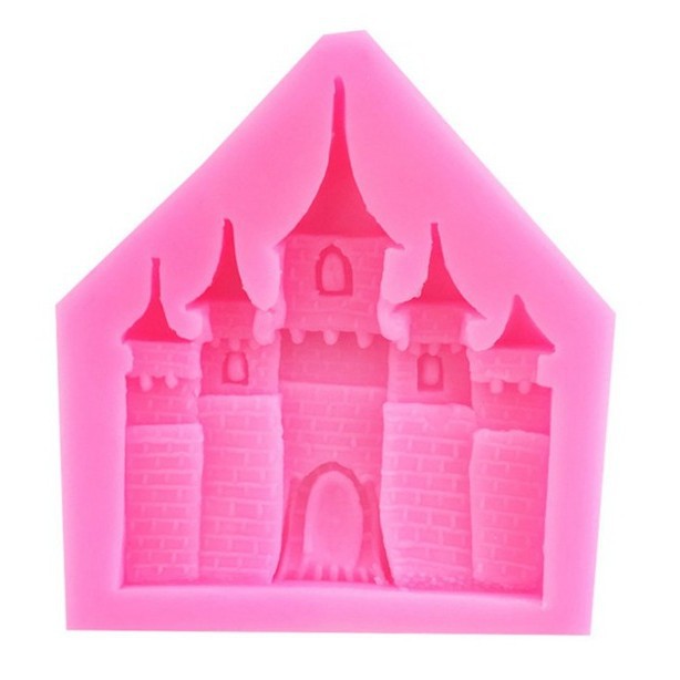 Fairy Tale Castle Fondant Chocolate Silicone Mold DIY Handmade Freeze-Dried Mousse Silicone Mold Factory