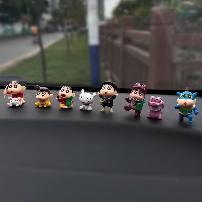 Crayon Shin-Chan Series New Car Ornaments, Car Decorations, Dashboard Co-Driver Cartoon Decorations