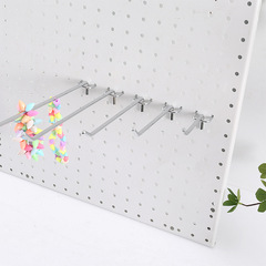 Metal hole board apple hook tripod hook double leg straight hook shelf hook jewelry mobile phone accessories display hook