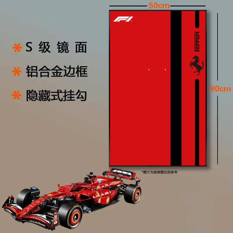 厚さ3.5CMの最新製品は、レゴ壁掛けビルディングブロックディスプレイフォトフレーム、メルセデスベンツAMGポルシェ吊り下げ額縁と互換性があります。