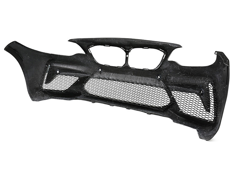 Suitable for BMW F87 M2C dry carbon fiber front bumper, rear bumper body kit, M2 Thunder Edition carbon fiber body kit