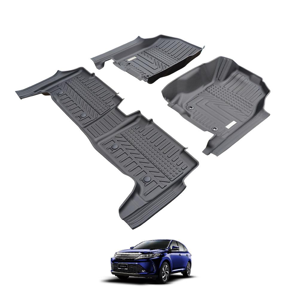 TXR para ToyotaHarrier Helia alfombrilla para coche TpeCarFloorMat 5D alfombrilla para pies