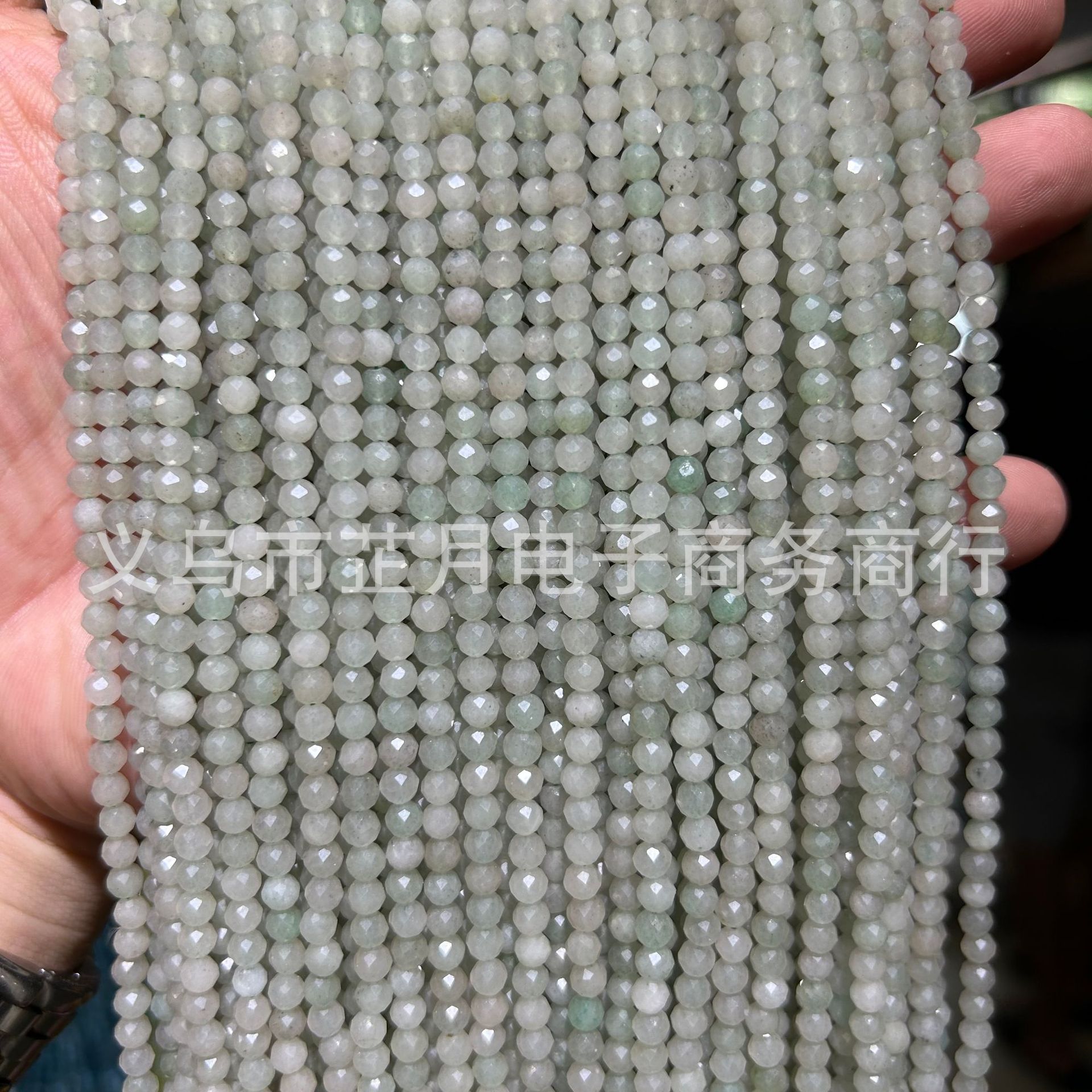 Pequeñas cuentas 2mm3mm4mm facetas todo tipo de ágata Cristal de piedra natural granos sueltos DIY joyería pulsera collar