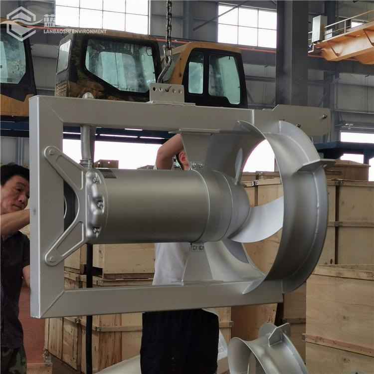 潜水回旋叶片泵QWH5/12 不锈钢沉水式内回流厌至缺潜水水平轴流泵