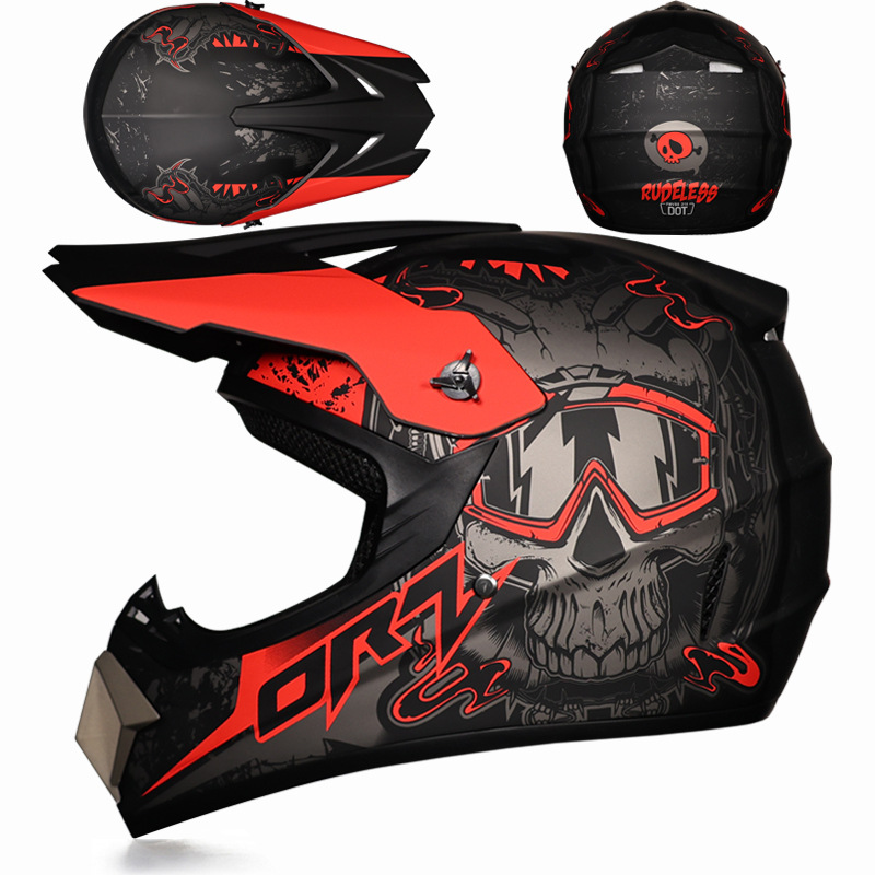 Orz casco todoterreno para hombres, sombrero de cuatro estaciones, versión juvenil de carretera, casco de kading para adultos, casco para vehículos todoterreno