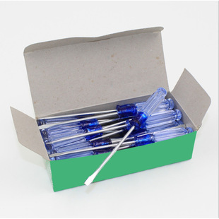 Crystal Transparent Screwdriver 3mm Small Screwdriver Repair and Disassembly Mobile Phone Computer Small Screwdriver Ten/One Mini Batch