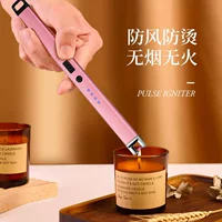 Зажигалка-пистолет с импульсным зажиганием в стиле TikTok, USB-заряжаемая, с палочкой для зажигания, перезаряжаемая зажигалка, фейерверк, запал для фейерверков.