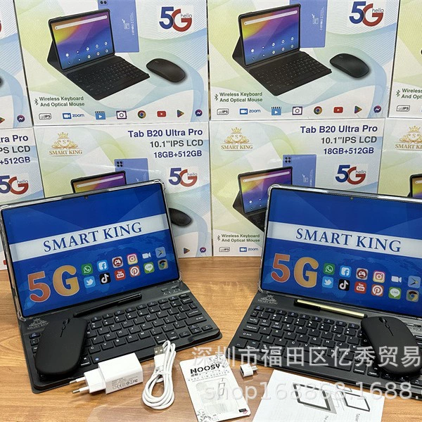 Планшетный ПК B20 Ultra Pro — 10,1" неразбиваемый экран, планшет