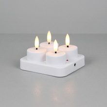 新爆款四充八键茶蜡 led电子蜡烛灯 跨境爆款婚礼餐厅气氛布置