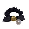 Hair band with bow from pearl, brand universal hair rope