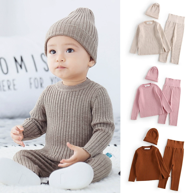 Набор из трех частей детского зимнего костюма детского свитера