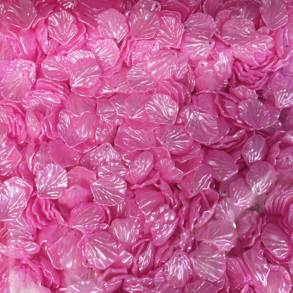 Hoja de col material acrílico DIY material pinza de pelo hecha a mano accesorios de fabricación de tocado perlas sueltas perlas