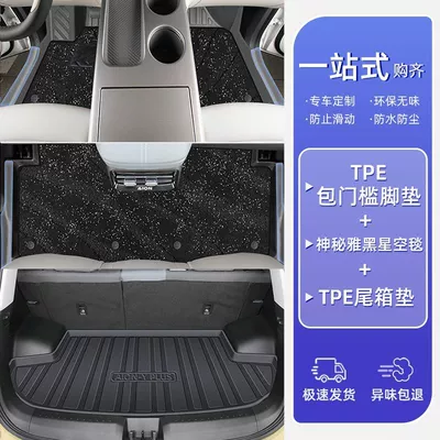 Ayaqaltılar (Kovriklər): Pad 25 24 Pack Threshold - model-25-21-aian-yplushigh-end-full-surround-mysterious-yaheibag-threshold-floor-mats-high-end-starry-sky-blanket-trunk-mat