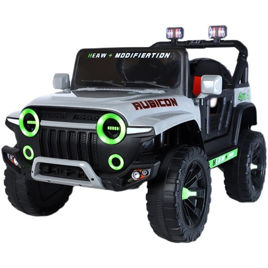 Large children's electric car four-wheel rideable off-road car Boys and Girls baby rechargeable remote control toy stroller