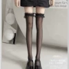 Black wood ear stockings