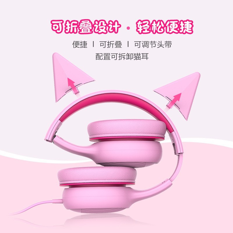 auriculares bluetooth para niños auriculares de color macaron encantador cuadrático ligero y duradero para estudiantes de aprendizaje auriculares cableados