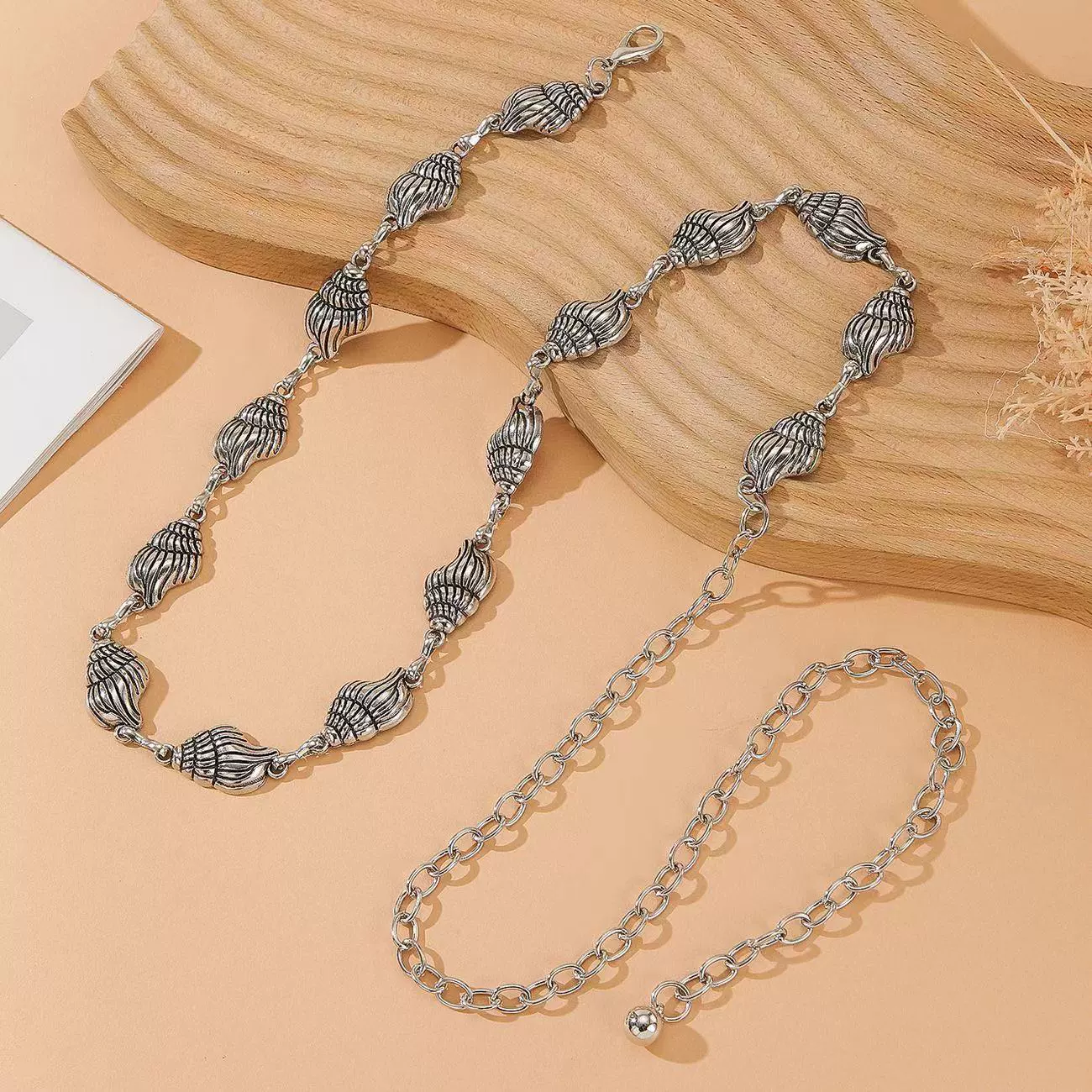 Chain, dress, decorations for leisure, universal brace, metal belt, new collection, wholesale
