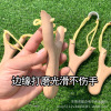 Children's slingshot from natural wood, toy, safe hair rope handmade, bullet