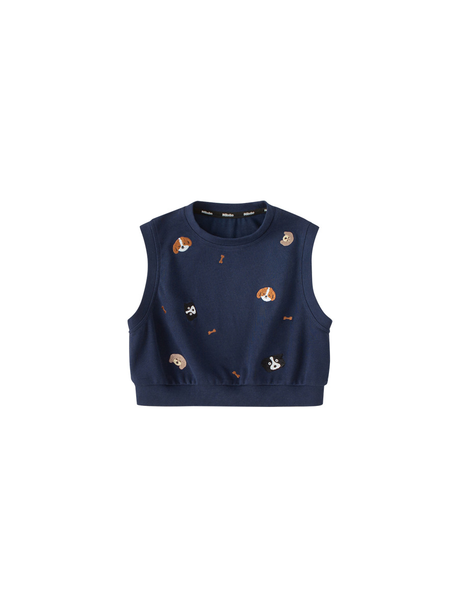 Youbao ropa para niños chaleco de punto para niños primavera nuevo chaleco para niños suelto suéter de primavera salvaje