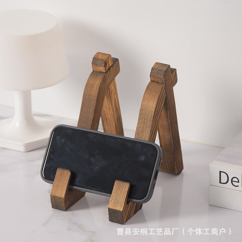現物木製家庭用レストラン調理レシピ棚キッチンメニュー展示棚レシピ木製スタンド携帯電話スタンド|undefined