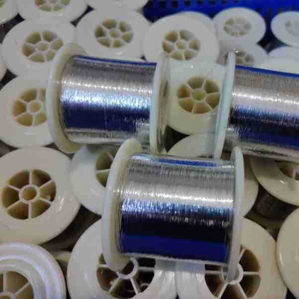 五色炫彩珠光扁切丝透明彩虹扁平直丝白色锦纶亮扁丝纺羽毛纱装饰