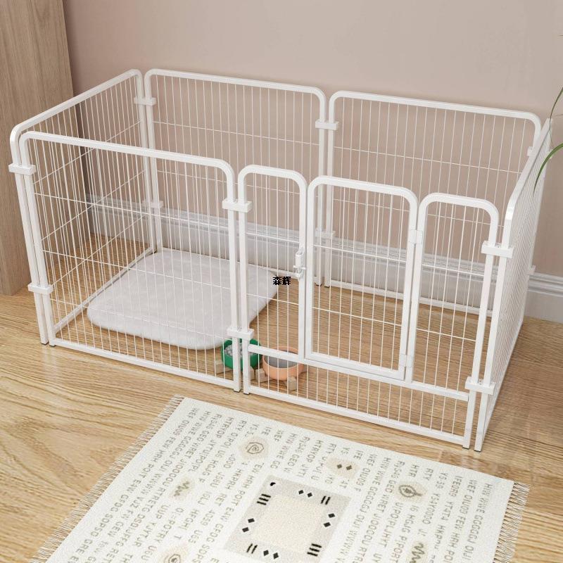 犬ケージ、犬フェンス、家庭用屋内中型および大型犬ケージ、ペットフェンス、隔離ドア付き自由組み合わせ|undefined