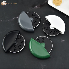 創意圓形披薩滾刀 不鏽鋼不粘介餅器蛋糕鏟切刀 pizz輪刀廚房工具