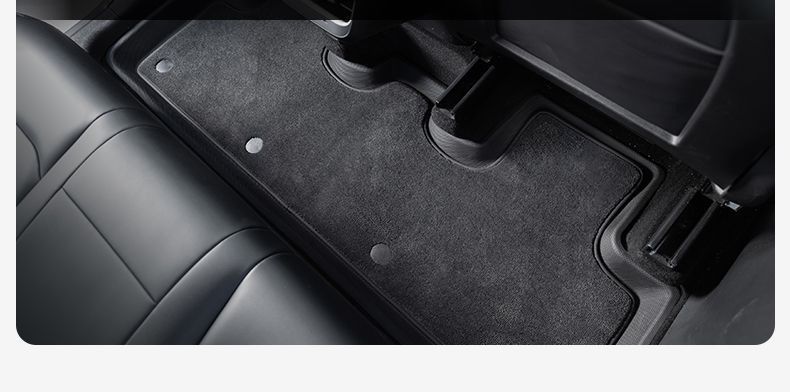 Custom-fit PEY all-new model Mercedes carpet floor mat Tesla car accessories foot mat 3 black