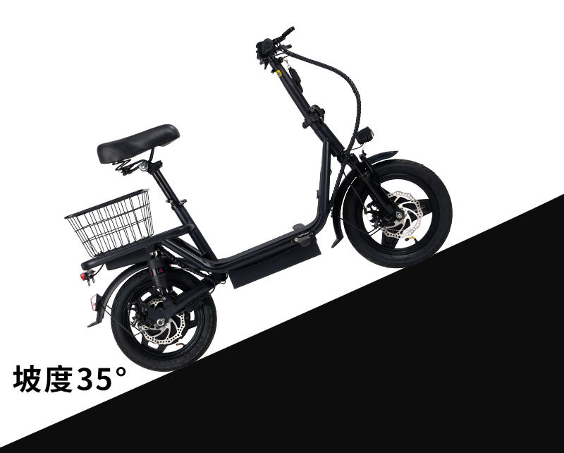 Cross-border foldable electric scooter with long range, portable shock-absorbing scooter for urban commuting