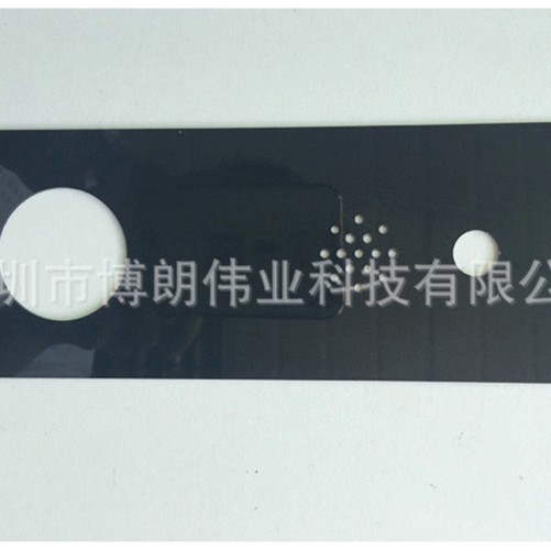 厂家定 制AF防指纹亚克力指纹门锁面板PMMA塑料片 抗冲击透明镜片