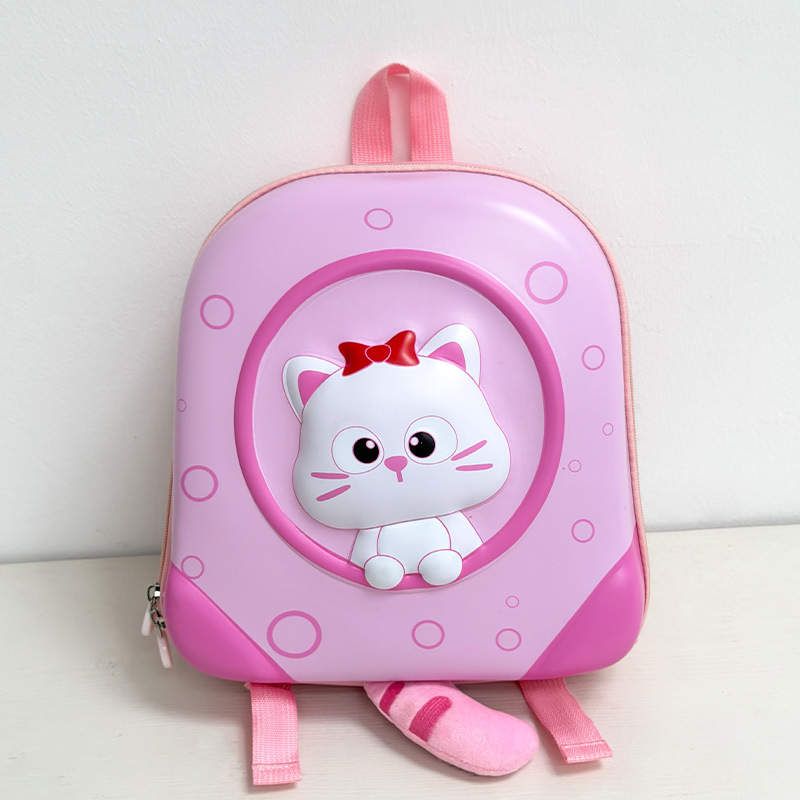 Cartoon anti-perdida para niños bolsas escolares de jardín de infantes respirables mochila para niños pequeños y medianos