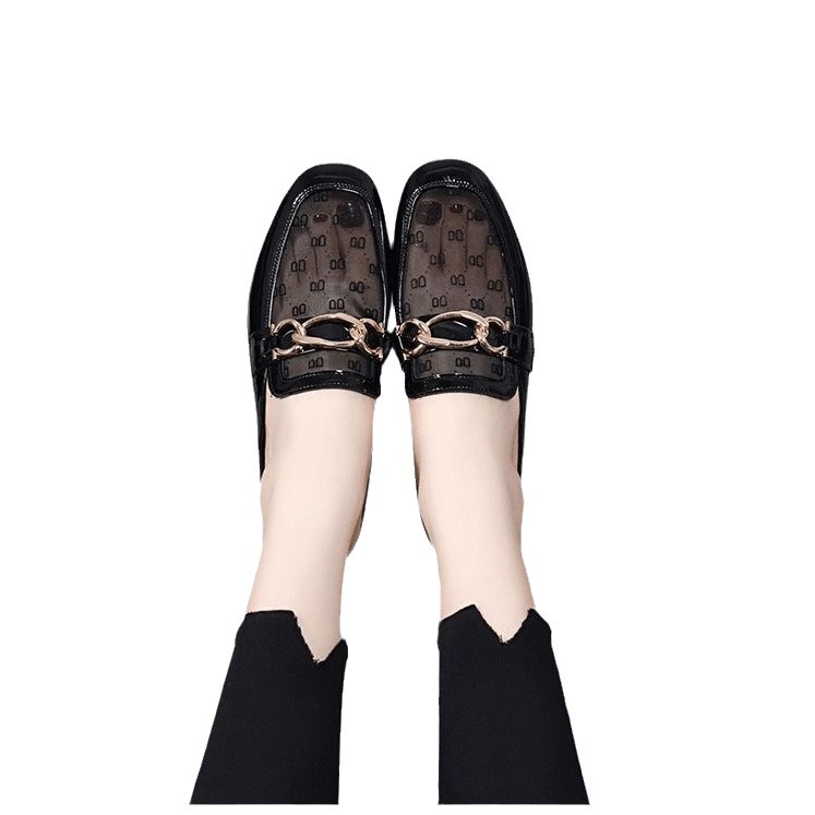 Red de malla plana, red de trawl frío, cabeza roja, zapatillas de mitad de zapatillas para mujeres verano 2023, nuevo verano, nuevos zapatos de mueller perezosos